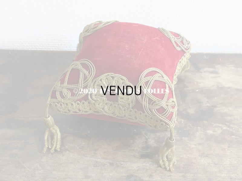 画像3: 19世紀末 アンティーク グローブ・ド・マリエのクッション ピンクッション 