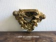画像1: 19世紀末 アンティーク  石膏製 天使のウォールシェルフ 小さな飾り棚 (1)