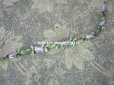 画像3: アンティーク シルク製 ロココトリム 薄紫の薔薇 ロココリボン 40cm (3)