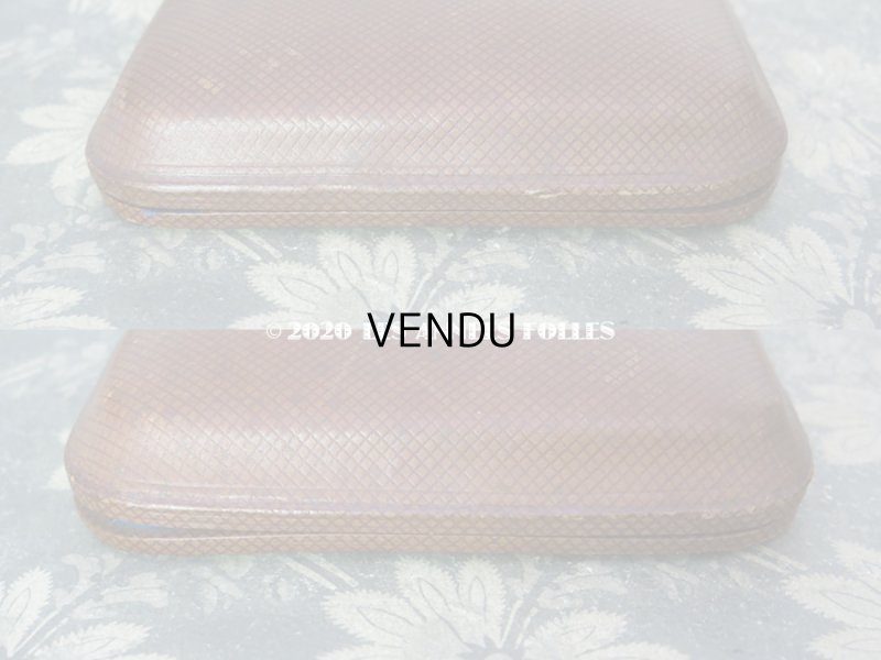 画像6: 19世紀 アンティーク 王冠付き 大きなジュエリーボックス ブローチ用