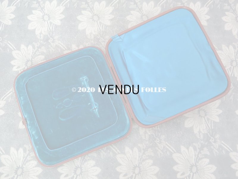 画像9: 19世紀 アンティーク 王冠付き 大きなジュエリーボックス ブローチ用