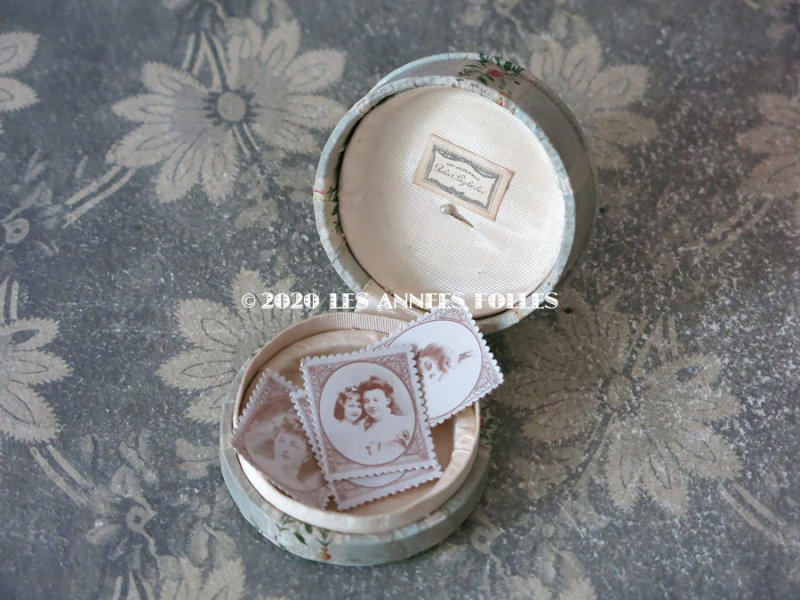 画像5: 1800年頃 アンティーク シルク製 ジュエリーボックス