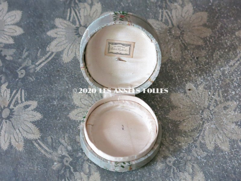 画像6: 1800年頃 アンティーク シルク製 ジュエリーボックス