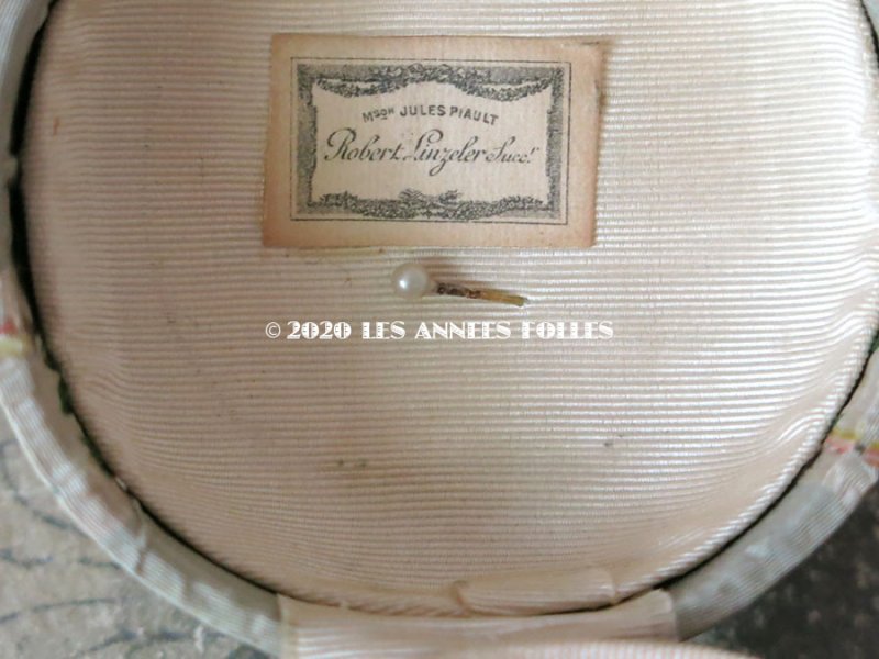 画像10: 1800年頃 アンティーク シルク製 ジュエリーボックス