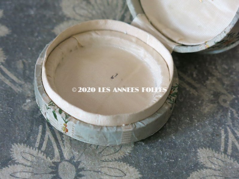 画像12: 1800年頃 アンティーク シルク製 ジュエリーボックス