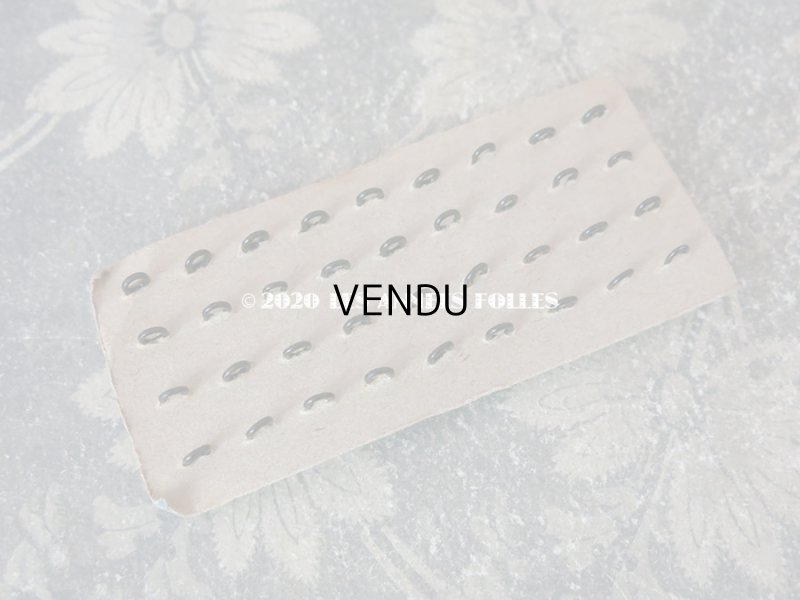 画像3: 未使用 アンティーク シューボタン 9mm 黒 12ピースのセット