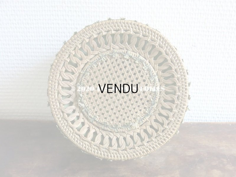 画像5: 1900年代 アンティーク  ロココトリム付きパニエ チョコレート箱  『ショコラ・フランソワ・マルキ』  - CHOCOLAT FRANCOIS MARQUIS PARIS -