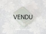 アンティーク ペンダント用 ジュエリーボックス 金彩入り グリーン 