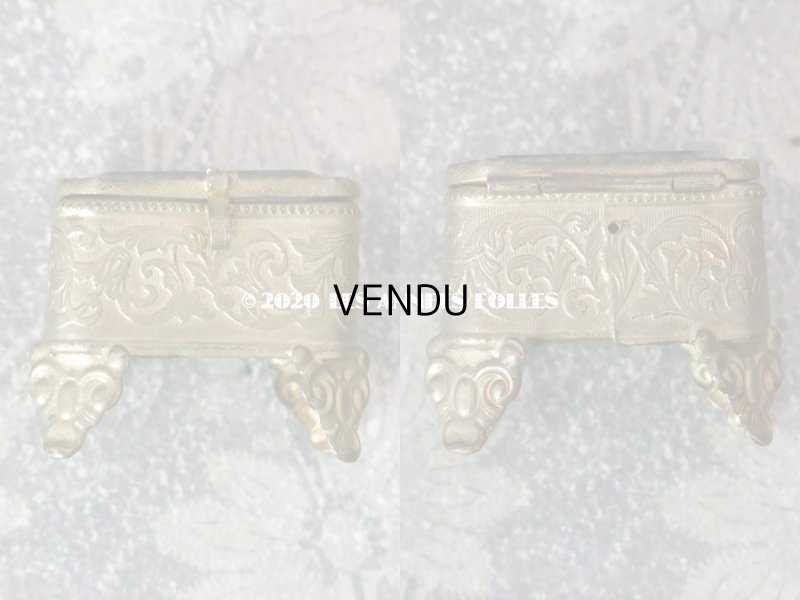 画像4: アンティーク ドールサイズ とても小さなジュエリーボックス　