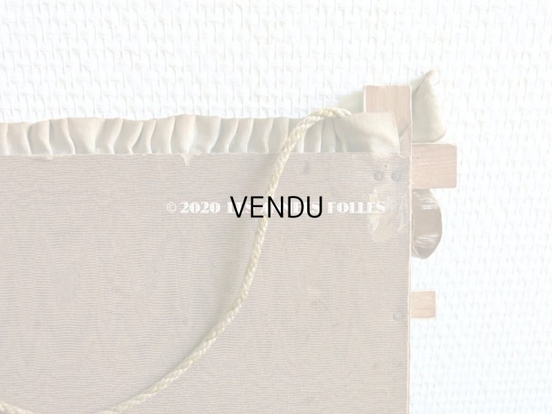 画像4: 1900年代 アンティーク カルトナージュのラック 薔薇模様