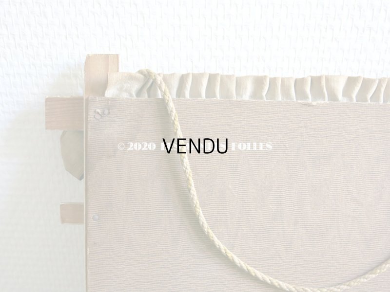 画像3: 1900年代 アンティーク カルトナージュのラック 薔薇模様