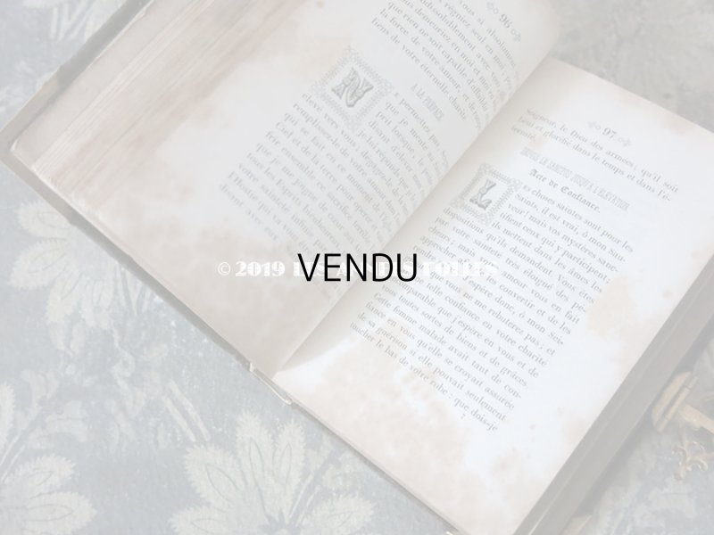 画像12: 19世紀 アンティーク  マリアージュの本