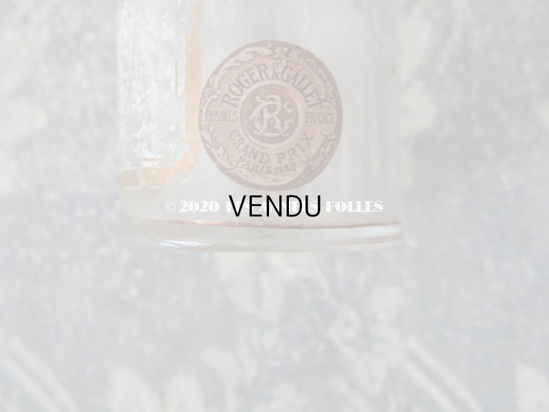 画像9: 19世紀末 アンティーク 王冠の栓 パフュームボトル - ROGER&GALLET PARIS - 
