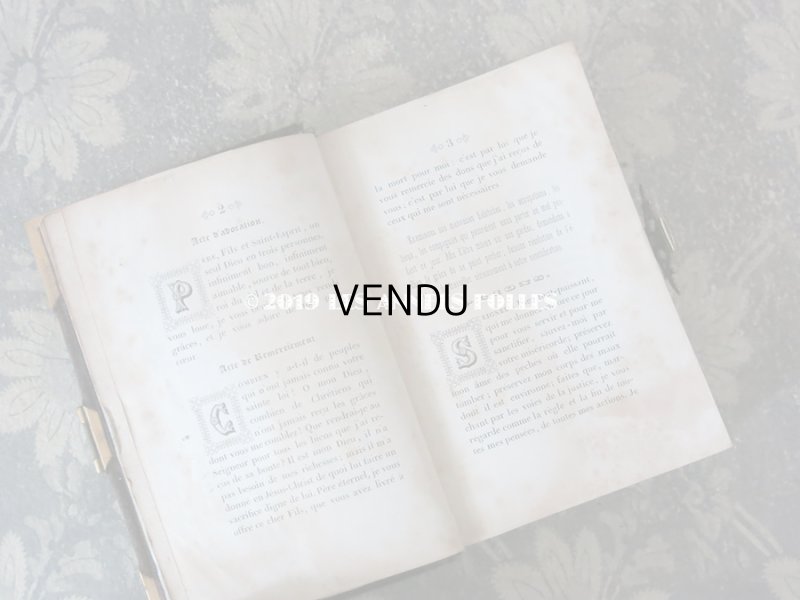 画像11: 19世紀 アンティーク  マリアージュの本