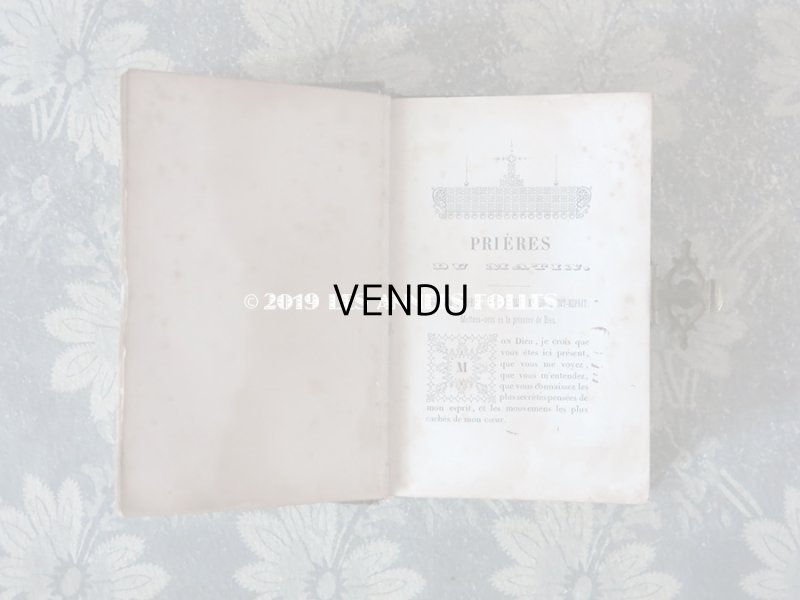 画像10: 19世紀 アンティーク  マリアージュの本