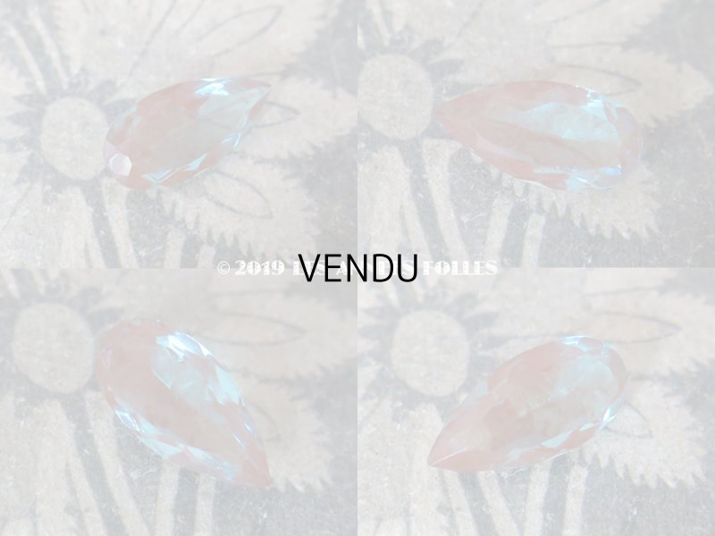 画像6: アンティーク サフィレットのルース ドロップ型 9mm×18mm強