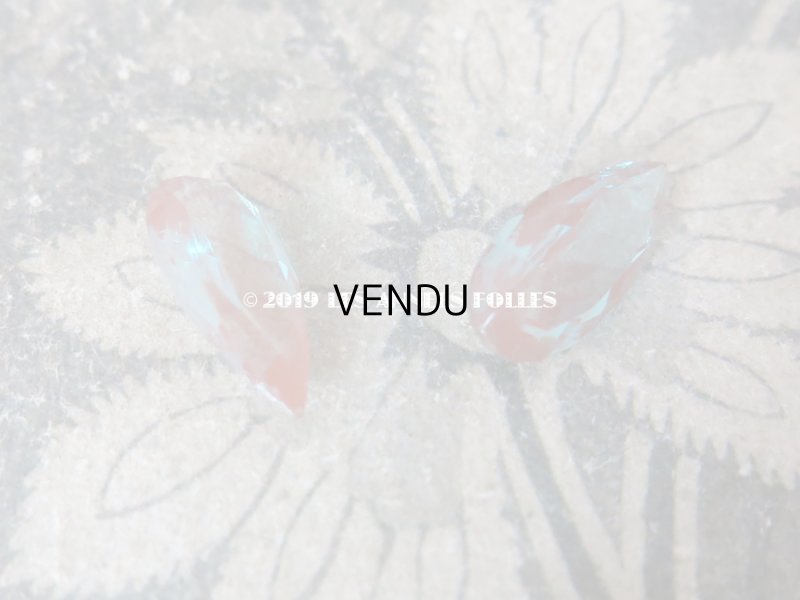 画像3: アンティーク サフィレットのルース ドロップ型 9mm×18mm強