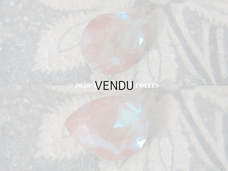 画像5: アンティーク サフィレットのルース ドロップ型 12mm強×16mm