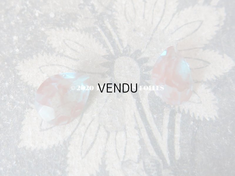 画像3: アンティーク サフィレットのルース ドロップ型 12mm強×16mm