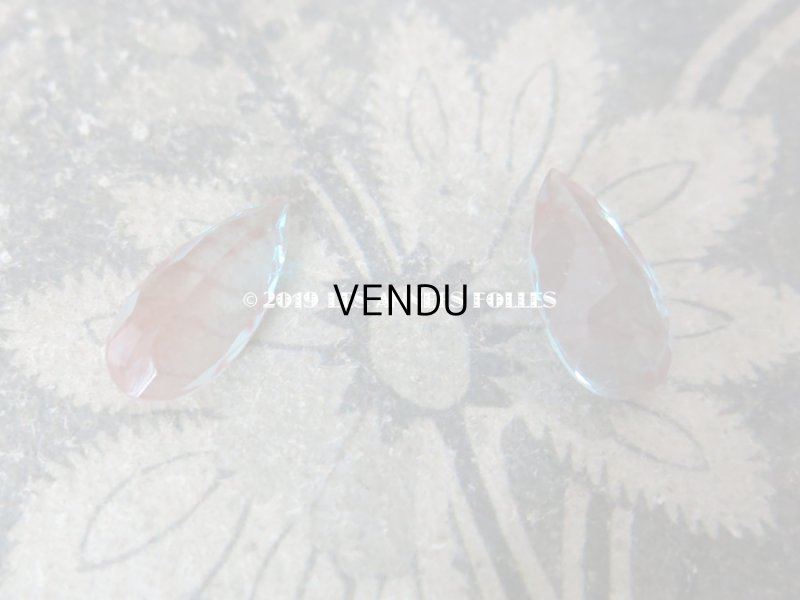 画像4: アンティーク サフィレットのルース ドロップ型 9mm×18mm強