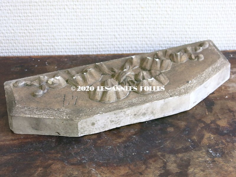 画像4: 1900年代 アンティーク  リボンのモチーフ 石膏のオーナメント