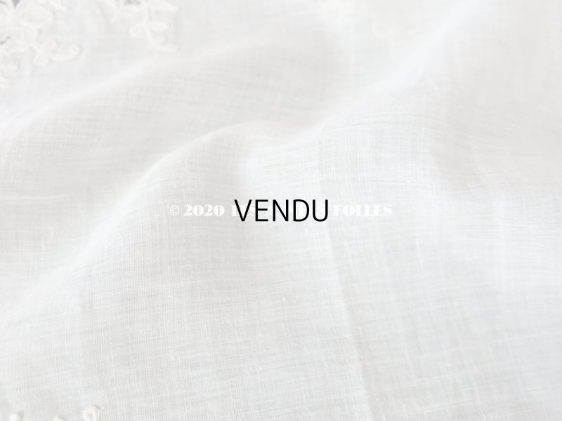 画像19: アンティーク 薔薇模様 ポワンドガーズ & デュシェス 結婚式のハンカチ 【ポワン・ド・ガーズ】