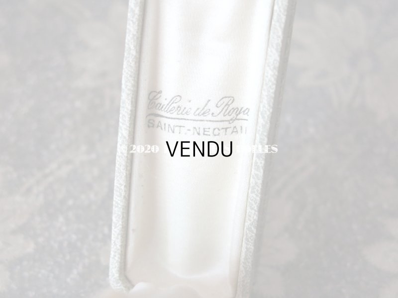 画像9: アンティーク　ブローチ用 ジュエリーボックス 金彩入り ライトグレー