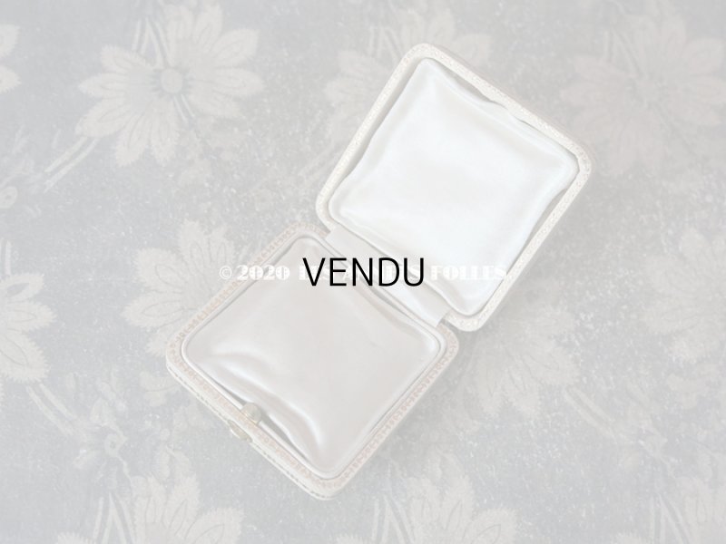 画像6: アンティーク リボンのガーランド オフホワイトのジュエリーボックス 