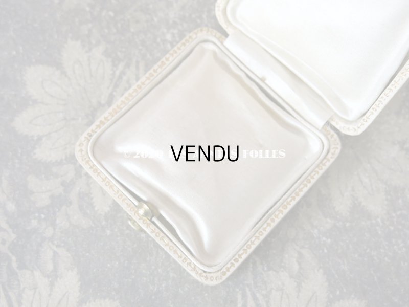 画像7: アンティーク リボンのガーランド オフホワイトのジュエリーボックス 