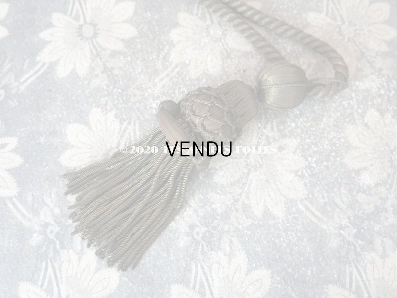 画像5: 1900年代 アンティーク タッセル ポンポン パスマントリー 