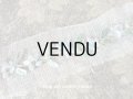 未使用 アンティーク パウダーブルーの花 シルク製 大きなロココトリム  ロココリボン 58cm