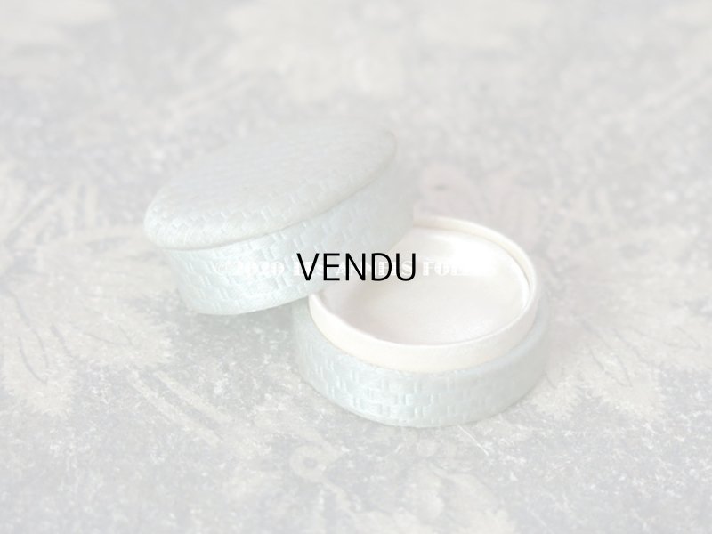 画像7: アンティーク 小さなジュエリーボックス パウダーブルー