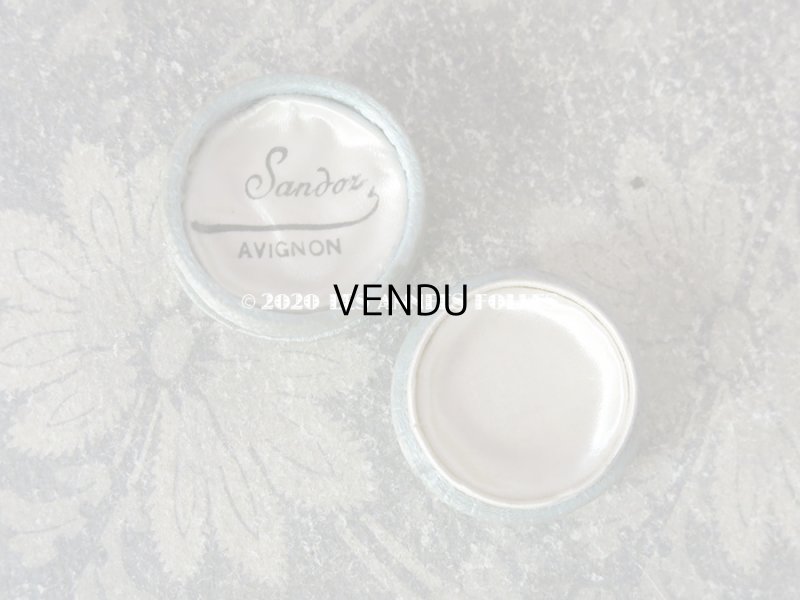 画像6: アンティーク 小さなジュエリーボックス パウダーブルー