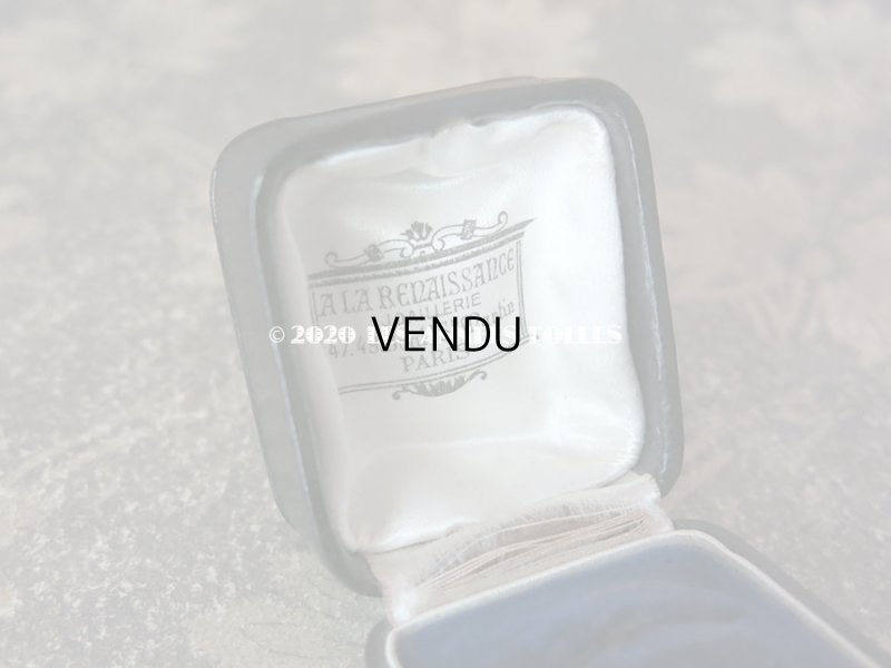 画像4: アンティーク 本革製 ジュエリーボックス  リングボックス 黒