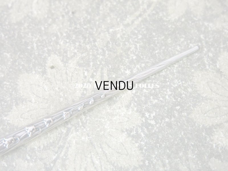 画像4: 1900年代 アンティーク シルバー製 鈴蘭のペン軸 