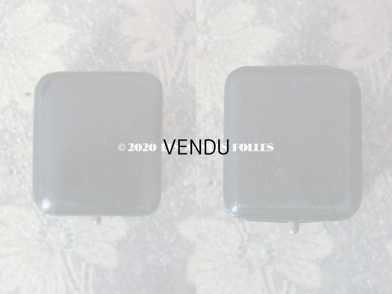 画像6: アンティーク 本革製 ジュエリーボックス  リングボックス 黒