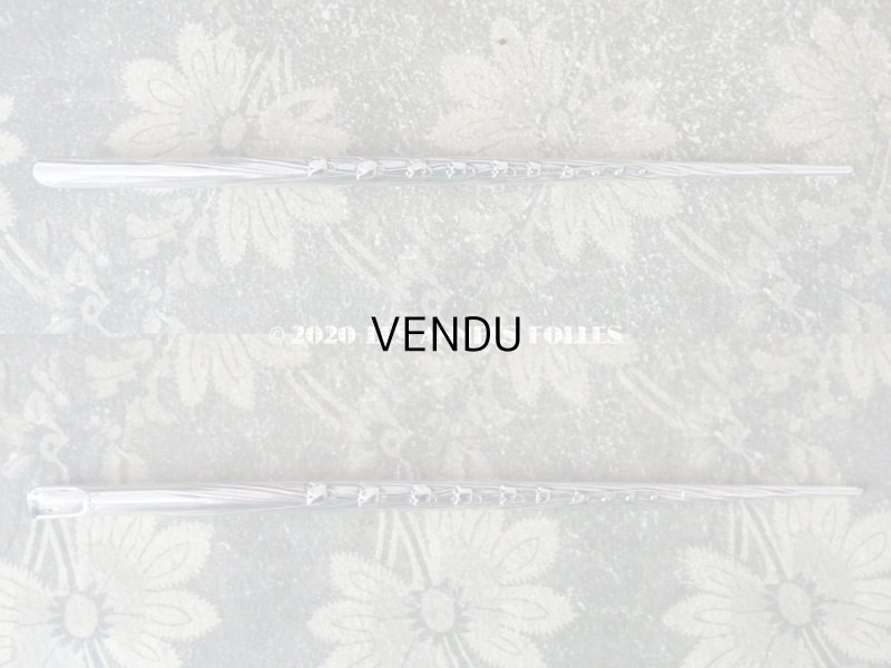 画像3: 1900年代 アンティーク シルバー製 鈴蘭のペン軸 