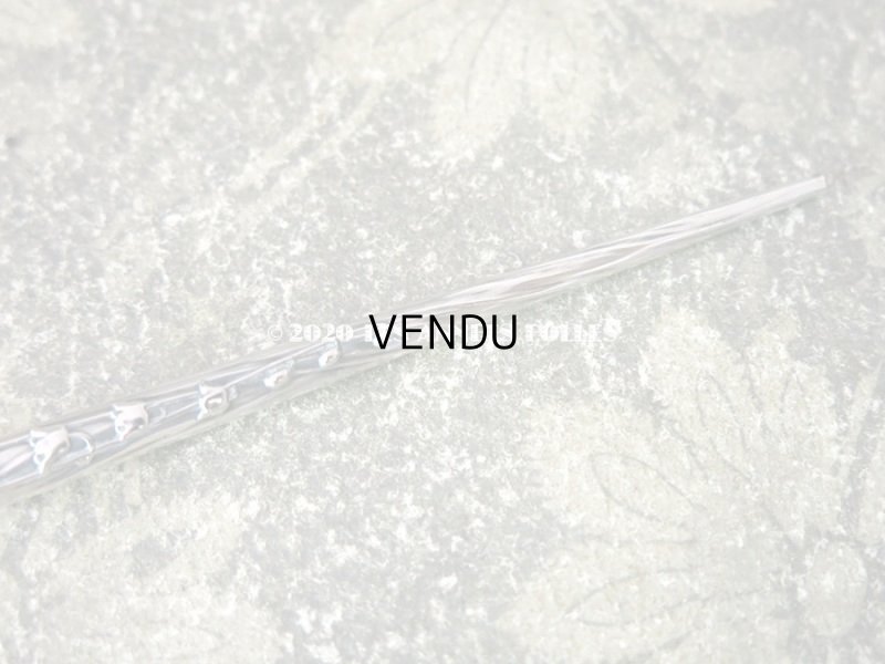 画像7: 1900年代 アンティーク シルバー製 鈴蘭のペン軸 