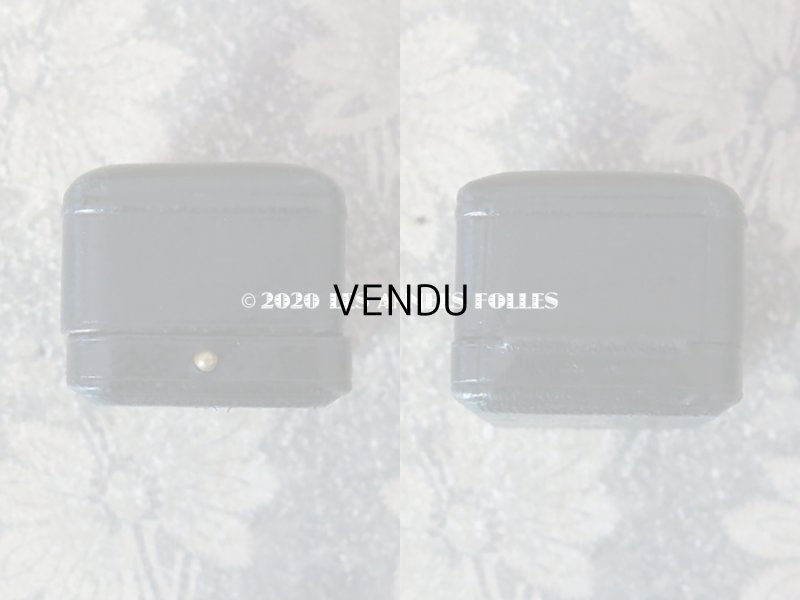 画像7: アンティーク 本革製 ジュエリーボックス  リングボックス 黒