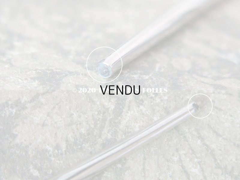 画像11: 1900年代 アンティーク シルバー製 鈴蘭のペン軸 