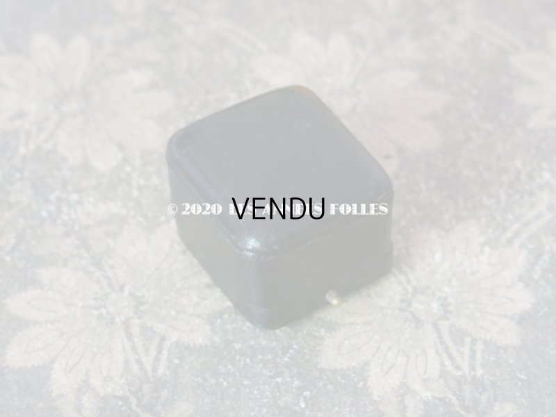 画像3: アンティーク 本革製 ジュエリーボックス  リングボックス 黒