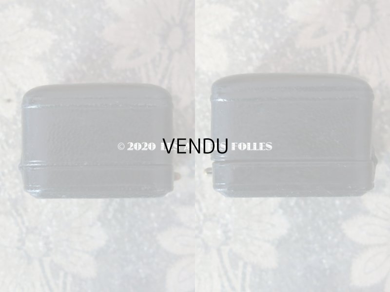 画像8: アンティーク 本革製 ジュエリーボックス  リングボックス 黒