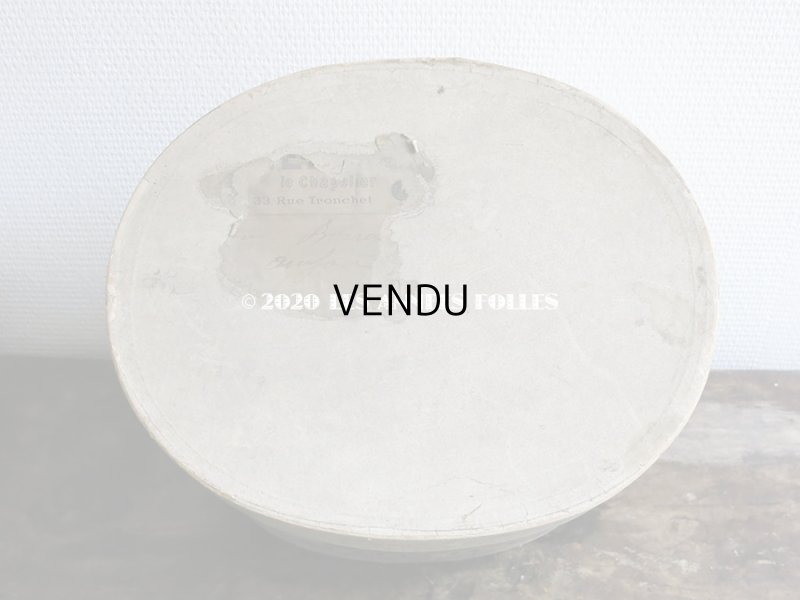 画像7: 19世紀末 アンティーク ハットボックス - HENRY PARIS  -