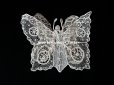 画像7: 未使用 19世紀末 アンティーク ニードルレース ポワンドガーズ 蝶々のモチーフ 『ポワン・ド・ガーズ』