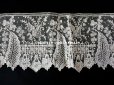 画像4: 19世紀末 未使用 アンティーク ニードルレース ポワンドガーズ  【 ポワン・ド・ガーズ】 10.2cm幅×53cm