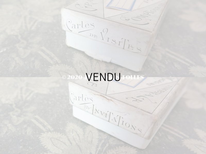 画像8: アンティーク メルスリーの小さなラベル オリジナルの箱入り ルーブル百貨店 - GRANDS MAGASINS DU LOUVRE -