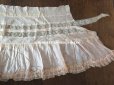画像14: 1900年代 アンティーク  ドレスの裾 パウダーピンクのシルクサテン＆レース  1.3m 