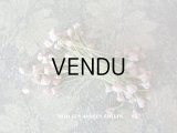 アンティーク ペップ コサージュ用 蕾 花芯 ベビーピンク セラミック