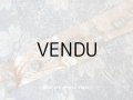 未使用 1920年代 アンティーク メタル製 大きな薔薇のロココトリム ロココリボン シルバー