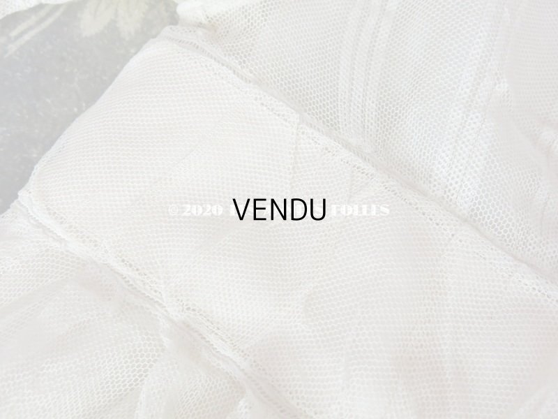 画像13: 1900年代 アンティーク ベビードレス 淡いピンクのリボン＆シルクの裏地付き 洗礼式のドレス